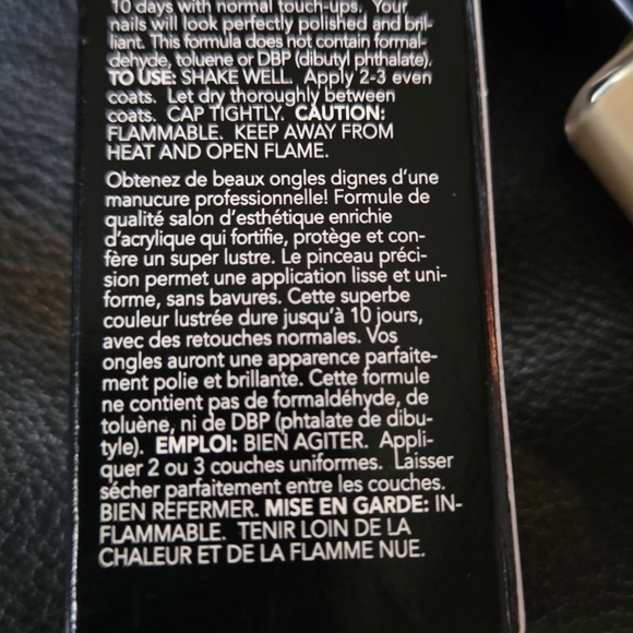 Avon NEW sealed Nailwear Pro nail enamel in Sheer French Pink N606 .4fl oz - Picture 4 of 4